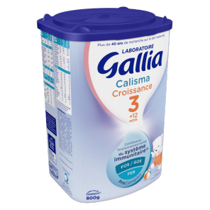 GALLIA Calisma junior 4 lait en poudre dès 18 mois 900g pas cher